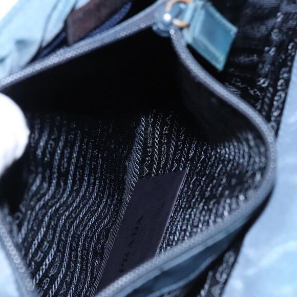 Prada Tessuto Navy Synthetic Handbag (Pre-Owned) - Picture 13 of 16